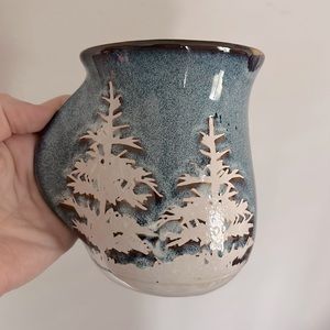 tag Forest Left-Handed Handwarmer Mug Coffee & Tea Mug Stoneware